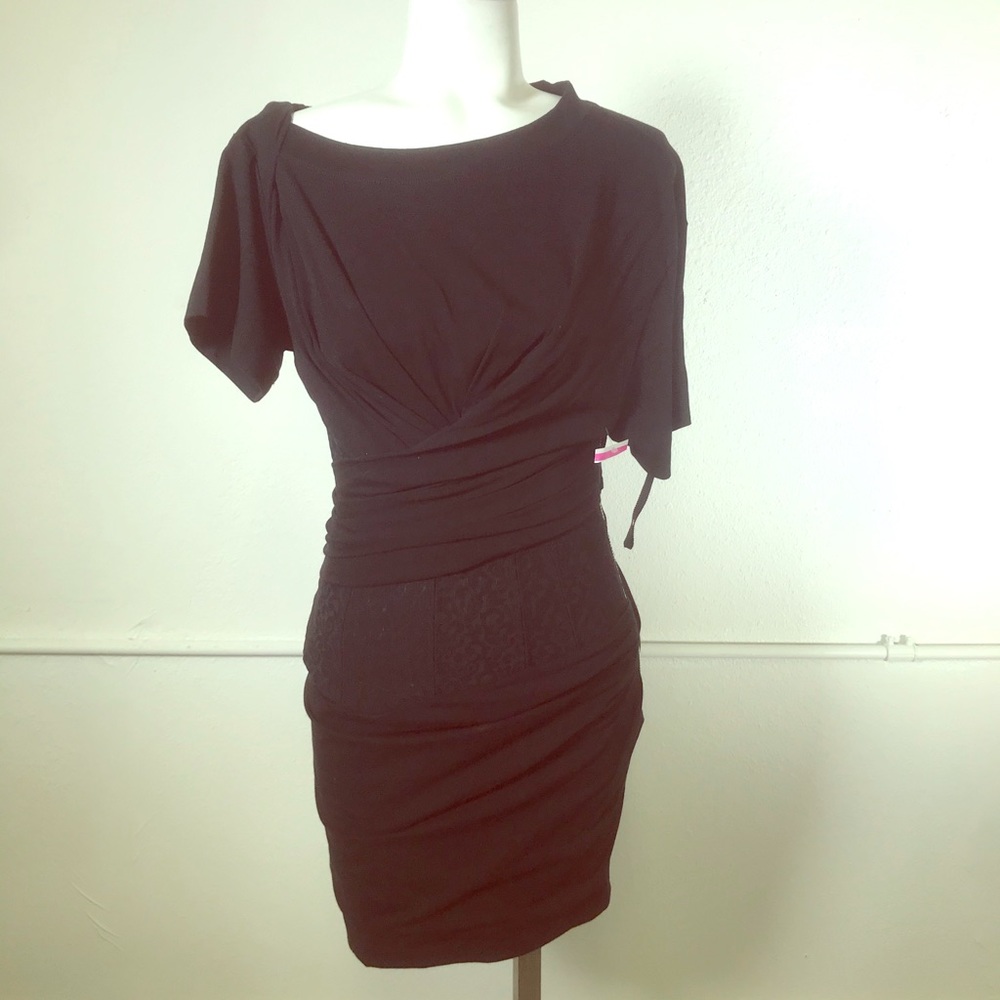 Alexander Wang Draped Bustier T-Shirt Minidress